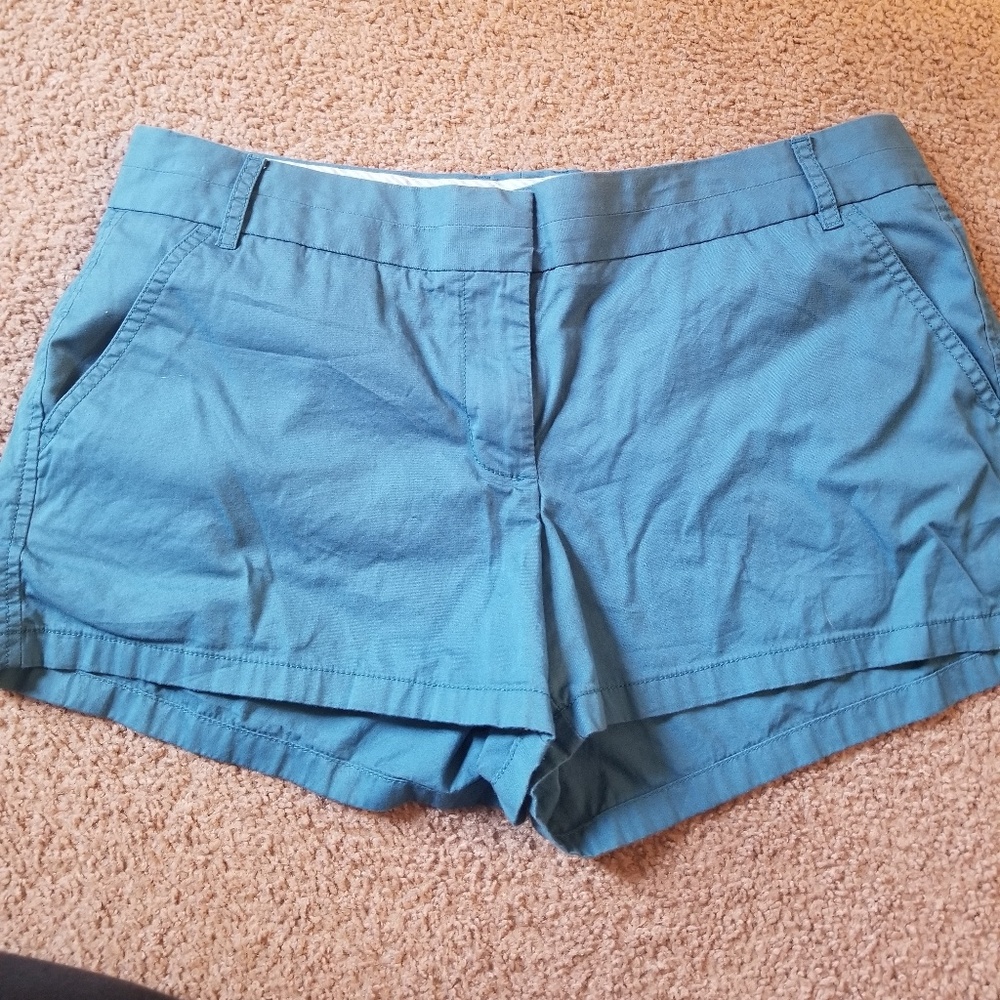 J crew shorts blue